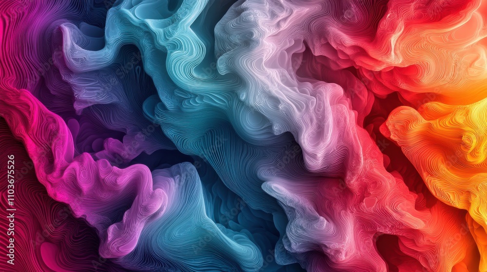Dynamic abstract art digital creation graphic design colorful environment conceptual viewpoint Dynamic abstract art digital creation graphic design colorful environment conceptual viewpoint