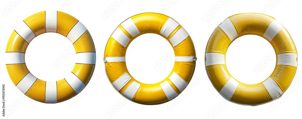 Isolated Lifebuoy on Transparent Background Isolated Lifebuoy on Transparent Background