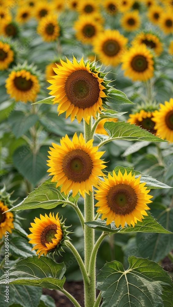 Sunflower Annual plant with large yellow flowers and edible seeds for birds Sunflower Annual plant with large yellow flowers and edible seeds for birds