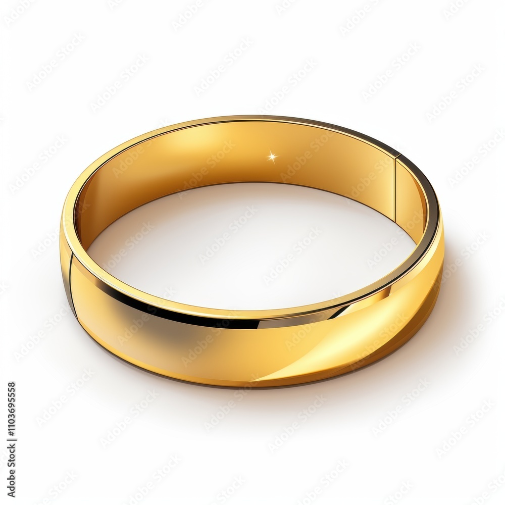 Elegant Gold Ring with Polished Surface Showcasing Simple Design Ideal for Weddings, Engagements, or Fashion Accessories in Jewelry Photography Elegant Gold Ring with Polished Surface Showcasing Simple Design Ideal for Weddings, Engagements, or Fashion Accessories in Jewelry Photography