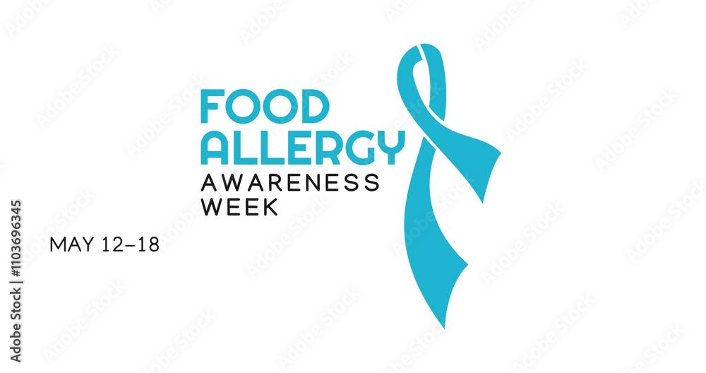 Food Allergy awareness week motion video, ideal for Food Allergy awareness week celebration Food Allergy awareness week motion video, ideal for Food Allergy awareness week celebration