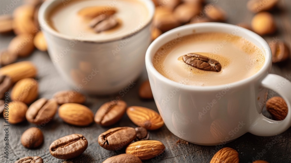 Plant-Based Creamers: Smooth, dairy-free creamers made from almond, soy, or oat milk, offering a silky texture and a rich, creamy addition to coffee or lattes.
Plant-Based Creamers: Smooth, dairy-free creamers made from almond, soy, or oat milk, offering a silky texture and a rich, creamy addition to coffee or lattes.