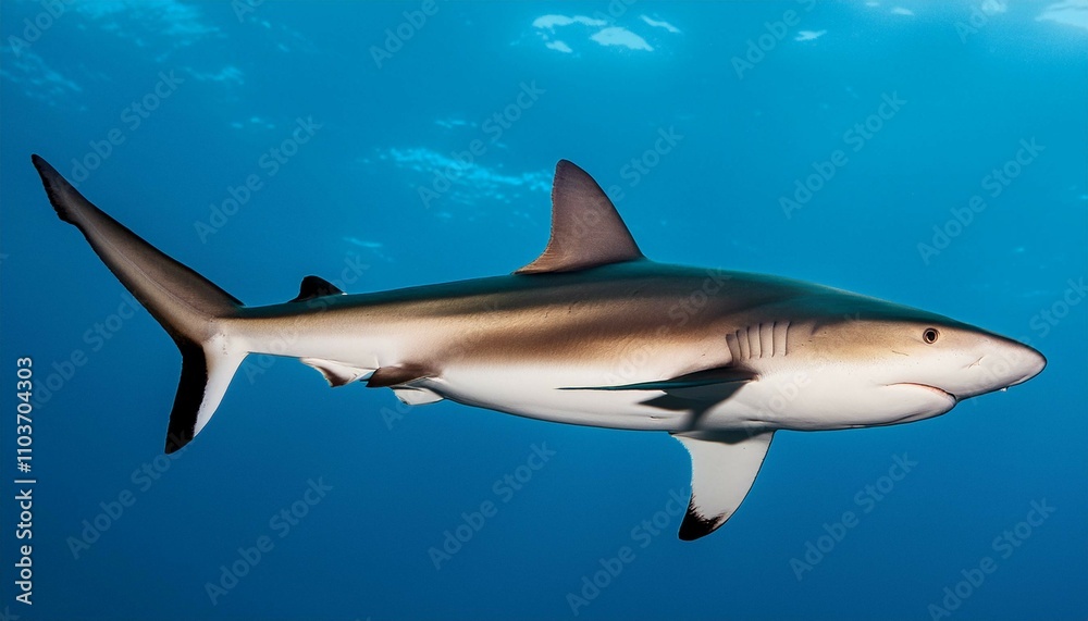 shark in the sea shark in the sea
