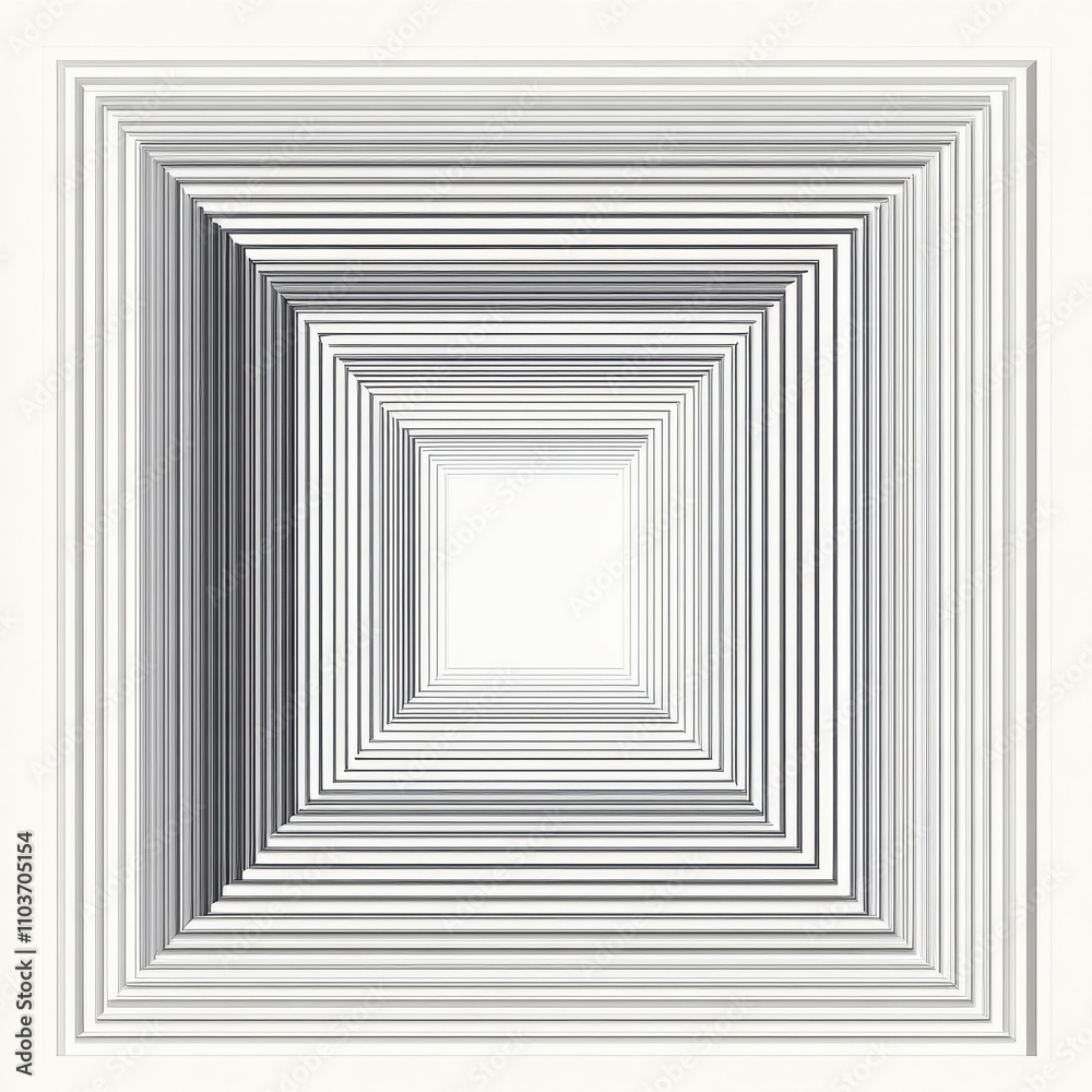 Abstract geometric design featuring concentric lines in shades of gray, creating a captivating visual depth. Abstract geometric design featuring concentric lines in shades of gray, creating a captivating visual depth.