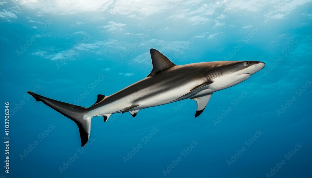 Fototapeta premium shark in the sea