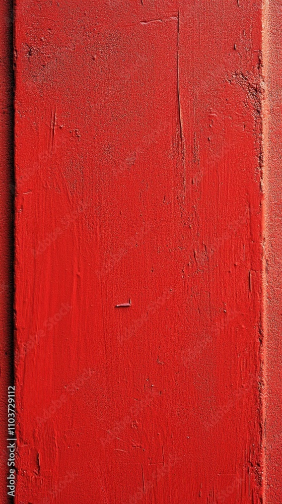 Abstract Red Texture of a Vertical Surface, Showcasing the Richness of Color and Paint Characteristics with a Focus on Detail and Natural Imperfections for Artistic Use Abstract Red Texture of a Vertical Surface, Showcasing the Richness of Color and Paint Characteristics with a Focus on Detail and Natural Imperfections for Artistic Use
