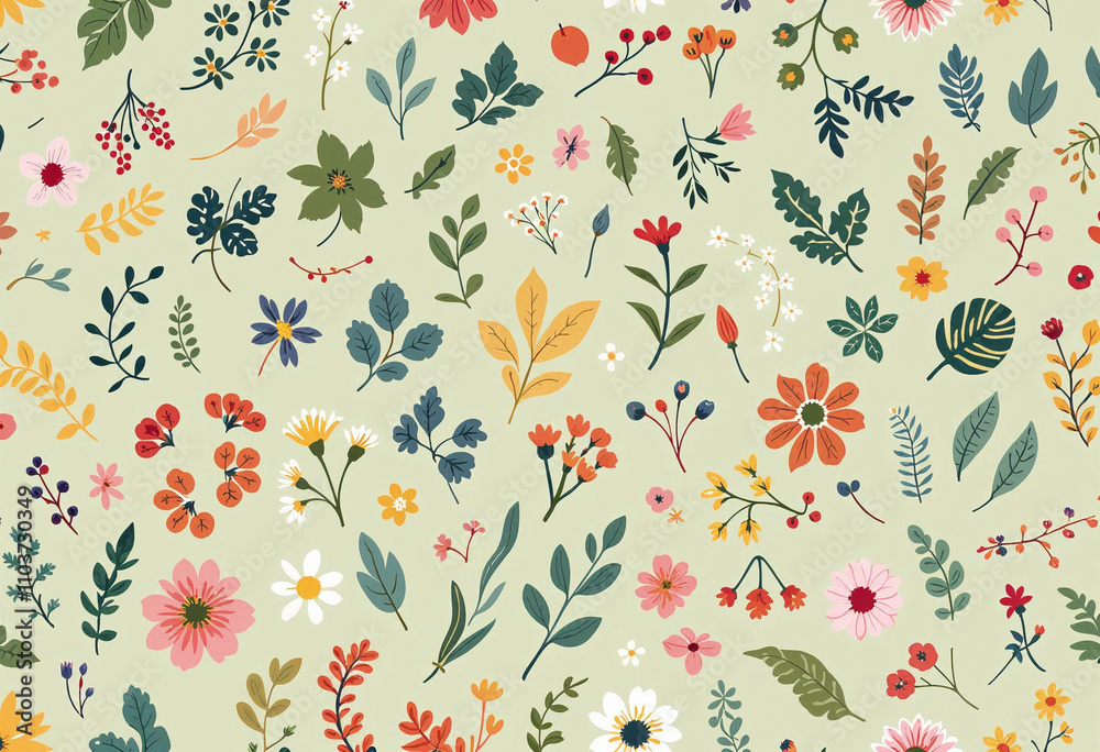seamless floral pattern seamless floral pattern