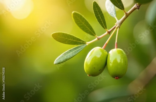 Wallpaper Mural green olives on tree Torontodigital.ca