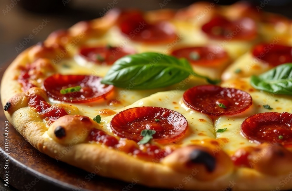 pizza with salami pizza with salami