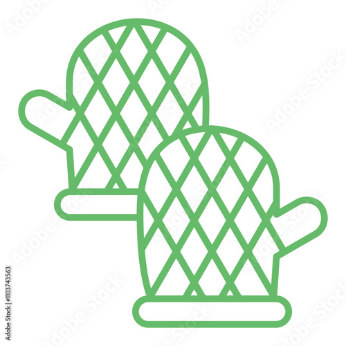Oven mitts Icon