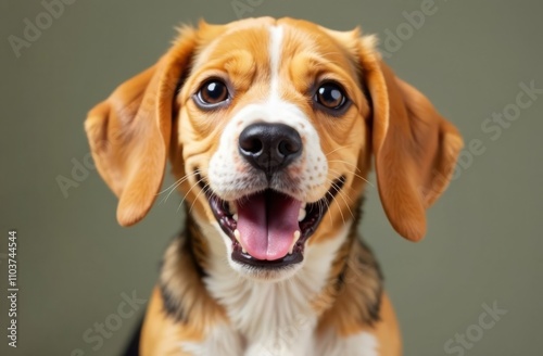 beagle dog portrait