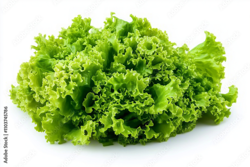 Close up shot green lettuce isolated on white background, Selective focus fresh vegetable salad on white. Close up shot green lettuce isolated on white background, Selective focus fresh vegetable salad on white.