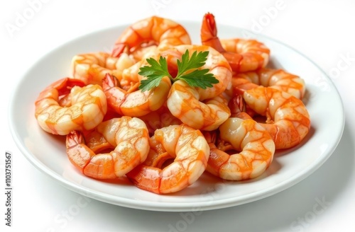 shrimps on a plate