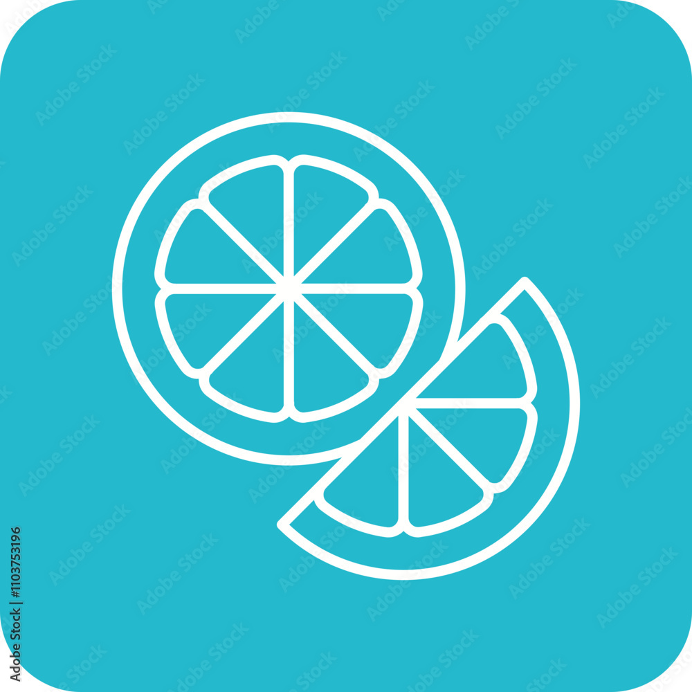 Orange slices Icon Orange slices Icon