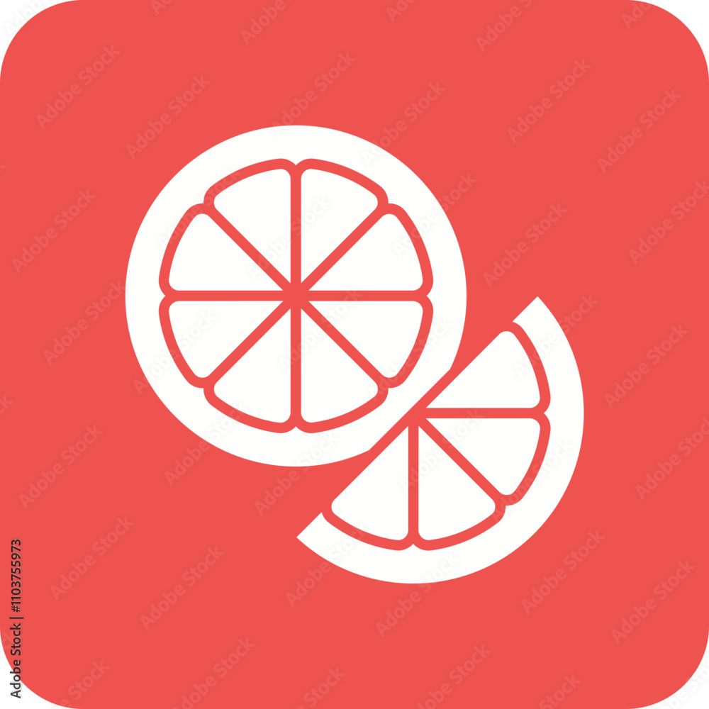 Orange slices Icon Orange slices Icon