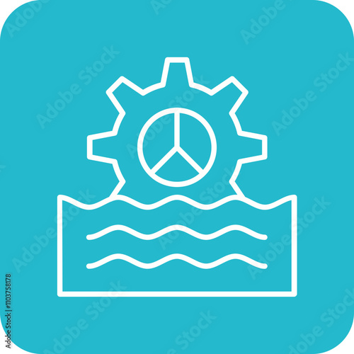 Fluid mechanics Icon