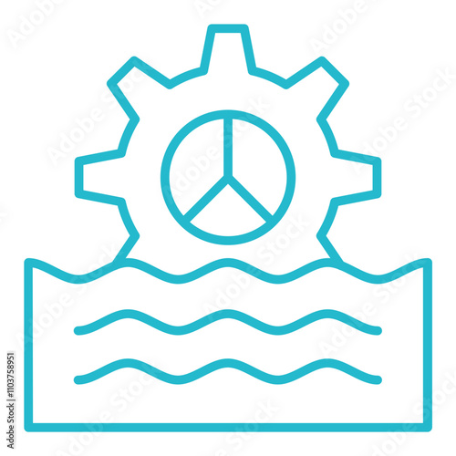 Fluid mechanics Icon