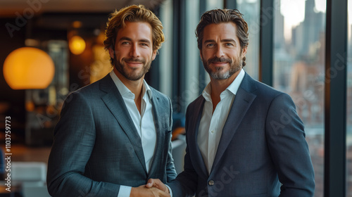 Handshake Between Business Partners Post-Agreement