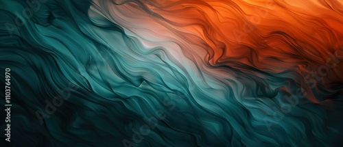 Dynamic Teal Orange Gradient Background with Grainy Overlay for Website Headers and Banners