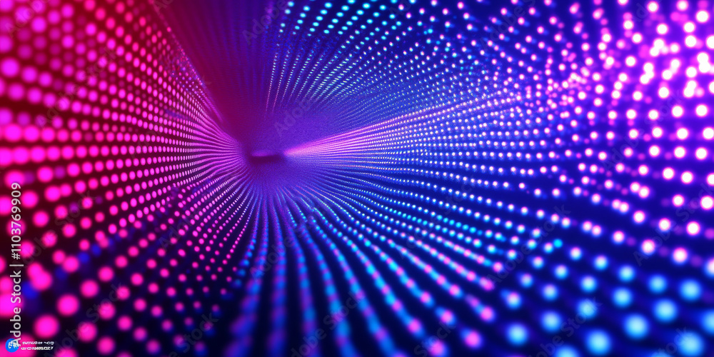 Futuristic holographic grid in electric blue and magenta, with glowing hexagonal patterns and gradients fading into dark space. High-tech style. Futuristic holographic grid in electric blue and magenta, with glowing hexagonal patterns and gradients fading into dark space. High-tech style.