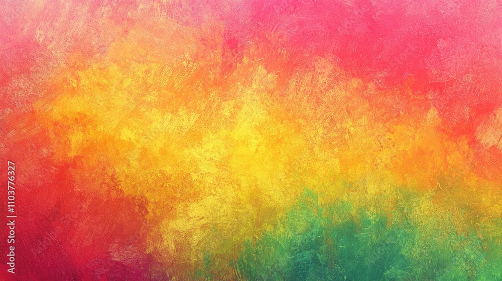 Vibrant multicolored abstract background featuring a textured gradient in shades of gold, red, pink, coral, peach, orange, yellow, lemon, lime, and green. Ideal for design. Vibrant multicolored abstract background featuring a textured gradient in shades of gold, red, pink, coral, peach, orange, yellow, lemon, lime, and green. Ideal for design.