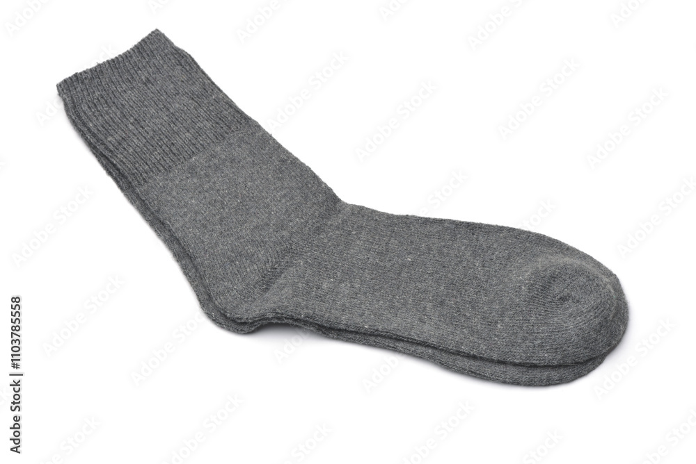 Pair of gray woolen socks Pair of gray woolen socks