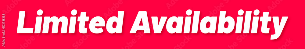 Limited Availability Stamp, Red Background with Limited Availability Word Rubber Stamp Banner Limited Availability Stamp, Red Background with Limited Availability Word Rubber Stamp Banner