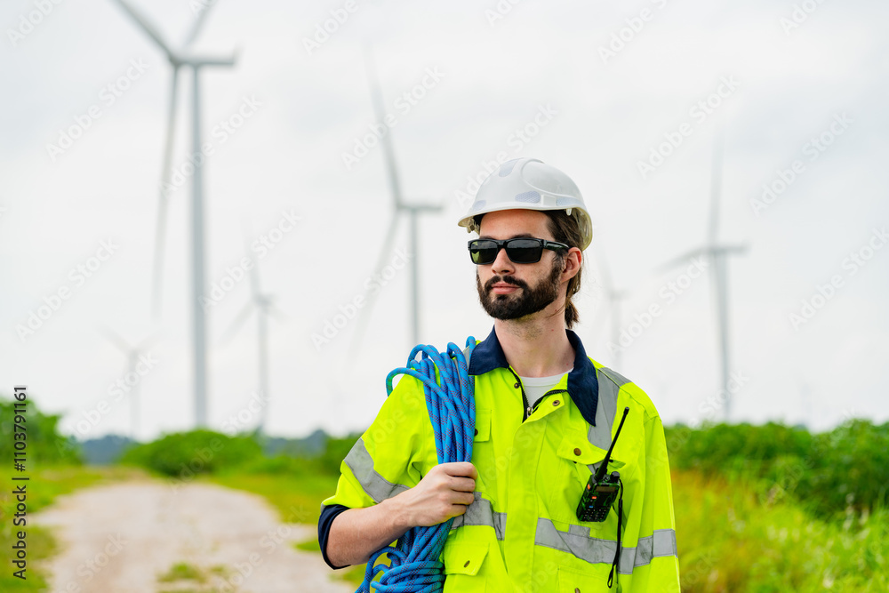 Wind turbine engineers focus on plan review work. in further maintenance. Wind turbine engineers focus on plan review work. in further maintenance.