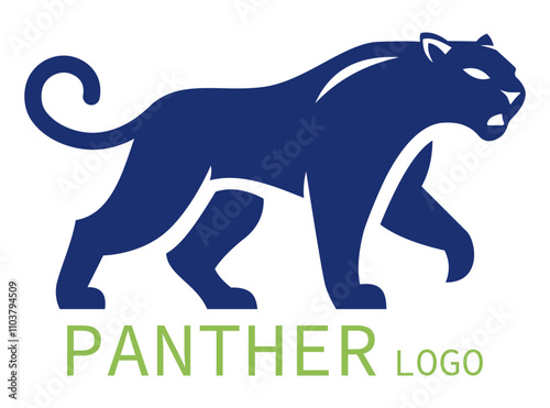 panther logo creative and original for your business or company logotype vector illustration isolated on white background