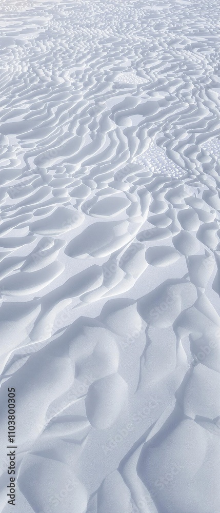 Obraz premium Abstract white snow texture with ripples and layers, weather, background, nature , seasonal, frost
