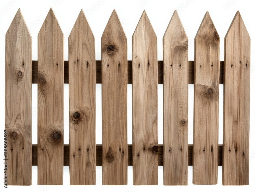 Close-up of wooden fence panels with visible natural wood textures and knots, perfect for rustic or home improvement designs.. Close-up of wooden fence panels with visible natural wood textures and knots, perfect for rustic or home improvement designs..