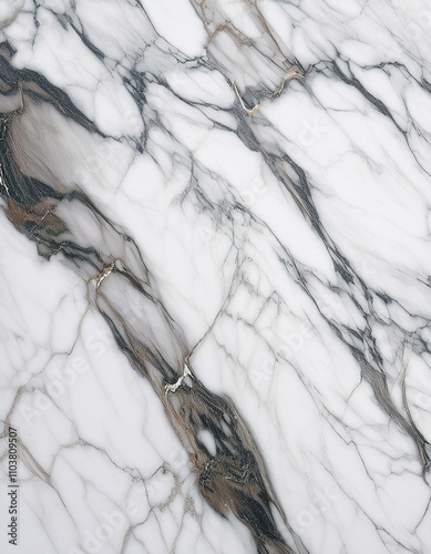 white marble texture background, AI generated