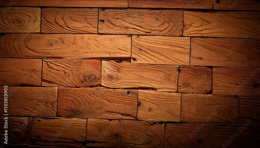Fototapeta premium Seamless wooden template texture background 