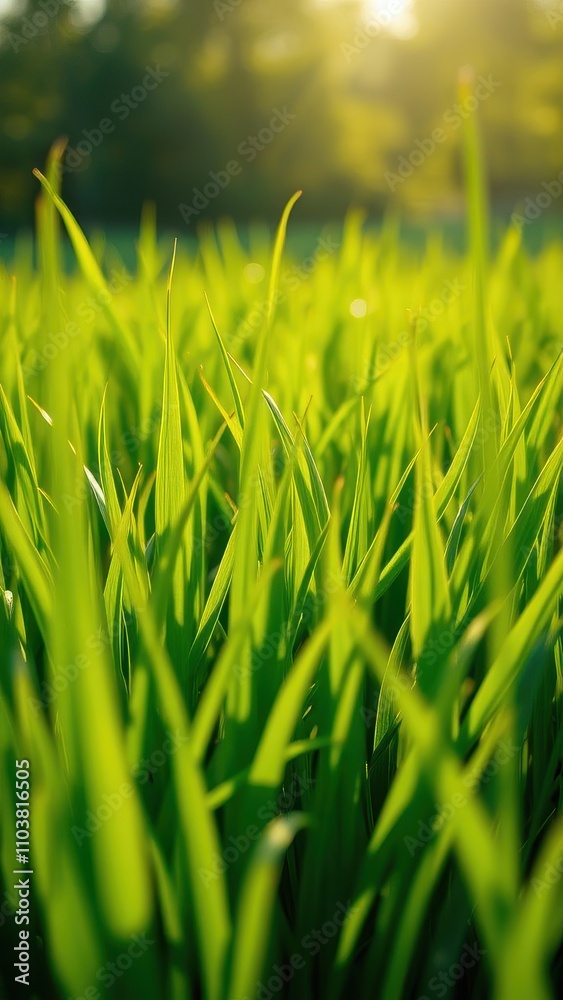 lush green grass blades stretching towards sunlight, green fields, fresh spring grass, springtime scene, botanical garden, outdoor scenery lush green grass blades stretching towards sunlight, green fields, fresh spring grass, springtime scene, botanical garden, outdoor scenery