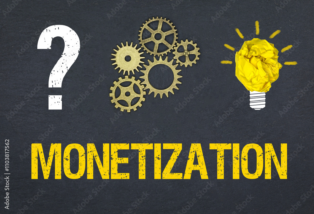 Obraz premium Monetization