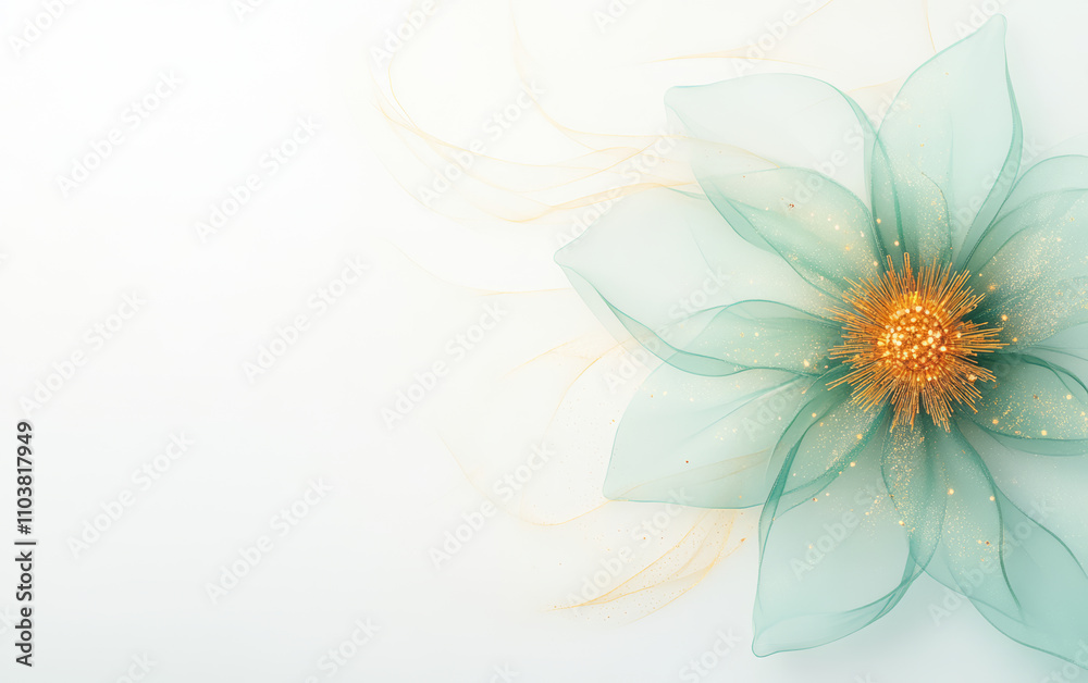 Obraz premium Vintage floral texture art background 