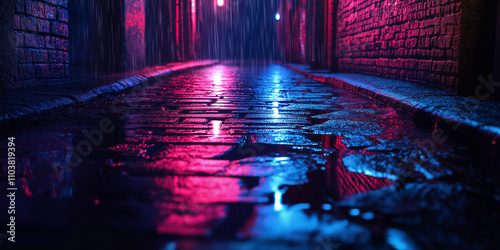 Mysterious Crime in the Rain