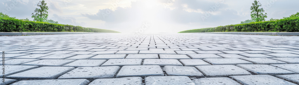 Fototapeta premium floor brick block