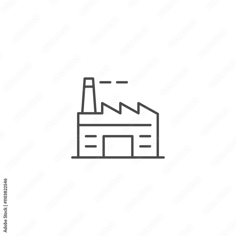 Factory icon template vector illustration Factory icon template vector illustration