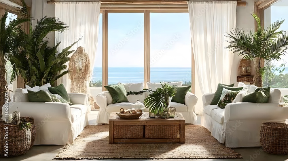 Fototapeta premium living room interior style 21