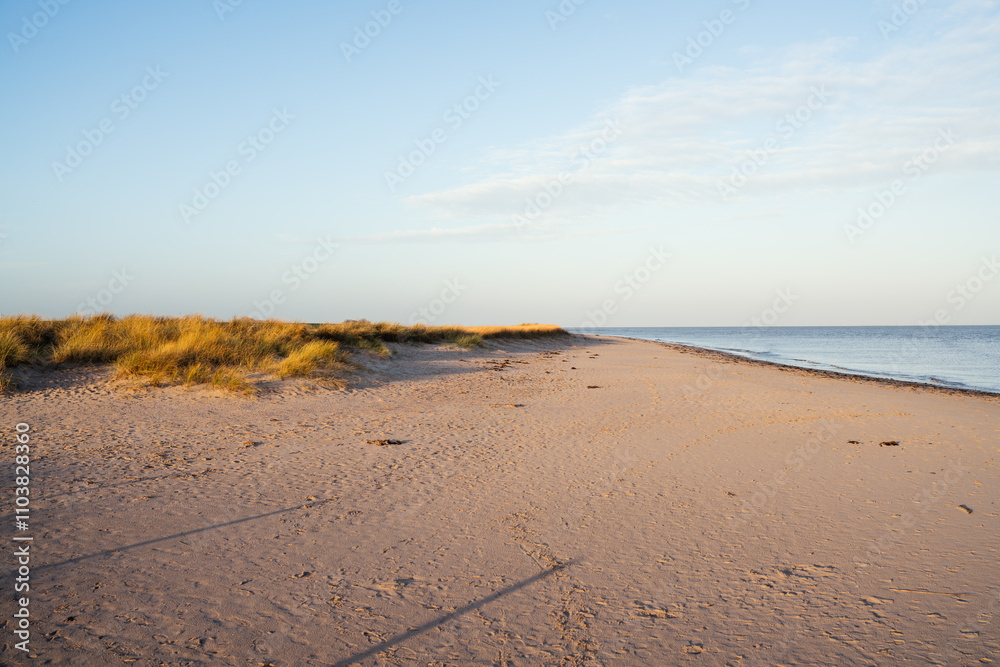 Naturstrand in Schillig, Wangerland, November 2024 Naturstrand in Schillig, Wangerland, November 2024