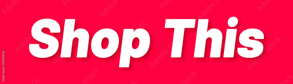 Shop This Stamp, Red Background with Shop This Word Rubber Stamp Banner Shop This Stamp, Red Background with Shop This Word Rubber Stamp Banner