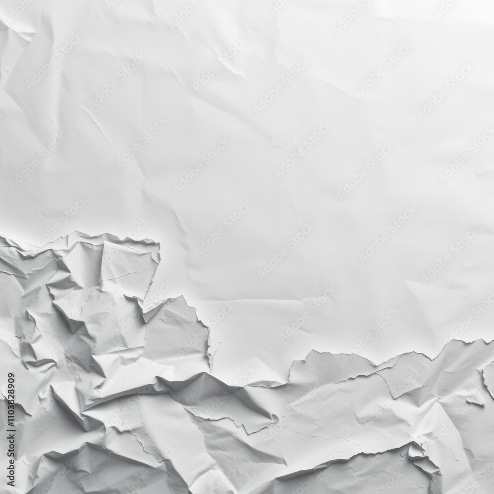 Crumpled paper with deep creases and heavy wear, antique feel, crumpled paper texture, distressed look, rugged surface Crumpled paper with deep creases and heavy wear, antique feel, crumpled paper texture, distressed look, rugged surface