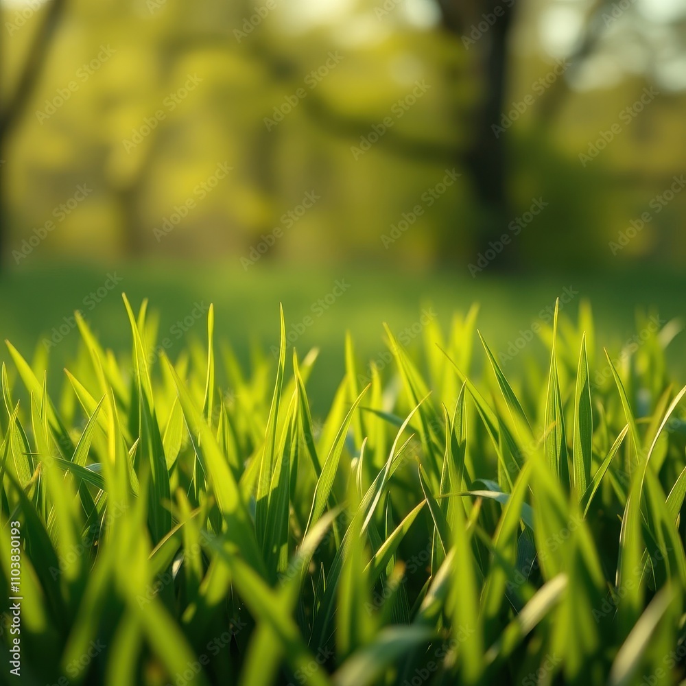 Lush green blades of grass swaying gently in the spring breeze, land photography, spring landscape, wildflowers, outdoor photography, greenery Lush green blades of grass swaying gently in the spring breeze, land photography, spring landscape, wildflowers, outdoor photography, greenery