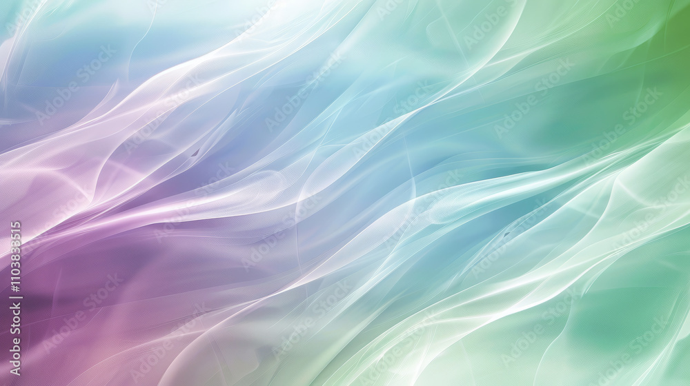 Fototapeta premium Tranquil Gradient Background in Pastel Hues