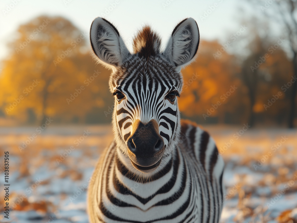 Naklejka premium zebra