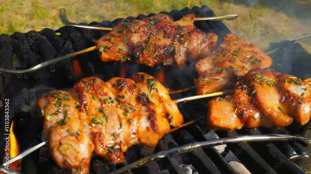 meat on the grill meat on the grill