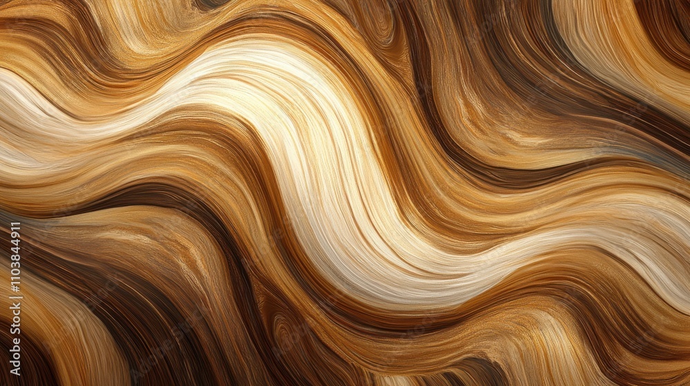 Abstract swirls of warm brown, beige, and white create a luxurious and calming image. Abstract swirls of warm brown, beige, and white create a luxurious and calming image.