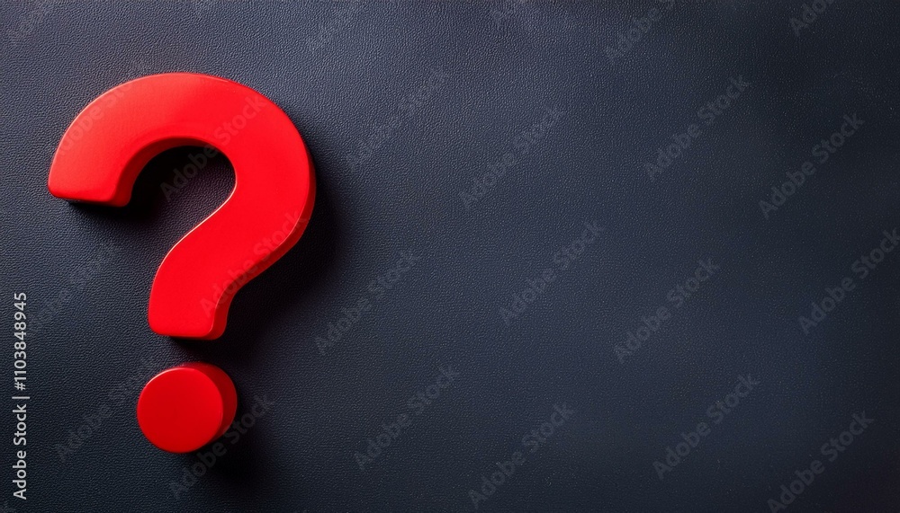 red question mark on a black background ask digital illustration art 3d faq copy space for text off-center left aligned red question mark on a black background ask digital illustration art 3d faq copy space for text off-center left aligned