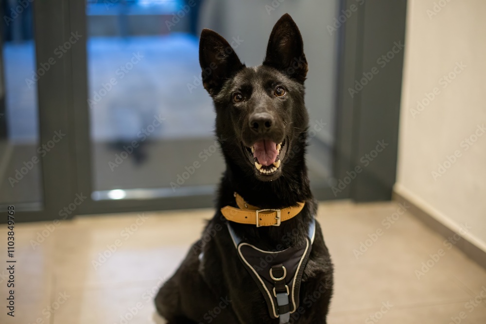 black dog